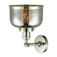 thumbnail image 6 of Innovations Lighting 201F Large Bell Large Bell 8" Wide Semi-Flush Ceiling Fixture - White, 6 of 7