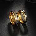 thumbnail image 2 of Fashionable Golded Dragon RingGolded Phoenix Ring Stainless Steel Ring, Dragon And Phoenix Pattern Couple Ring Jewelry Woman 10, 2 of 5