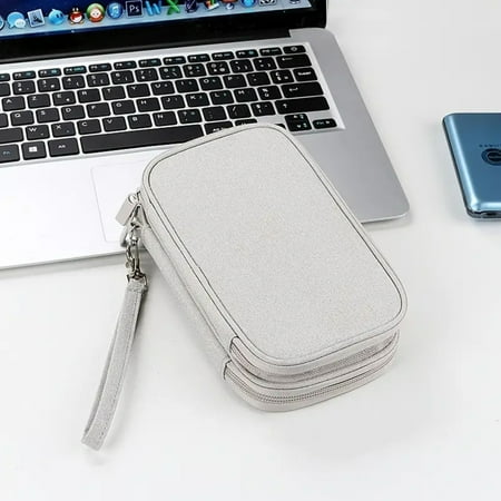 

SHZHPQFJY Convenient and reliable Ideal Multifunctional Portable Power Bank with USB Charger Cable Storage Bag for Phone - All-in-One Travel Organizer for Your Electronic Accessories Ens