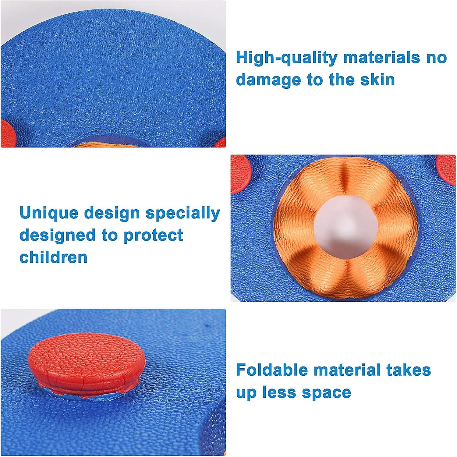 Flotteurs De Bras Pour Enfants, 4 Disques Flottants Pour Bras Pour Enfants, EVA Swim Float Disques Color S Brassards Manches Flottantes Anneaux Cercles Flottabilit La Plage P