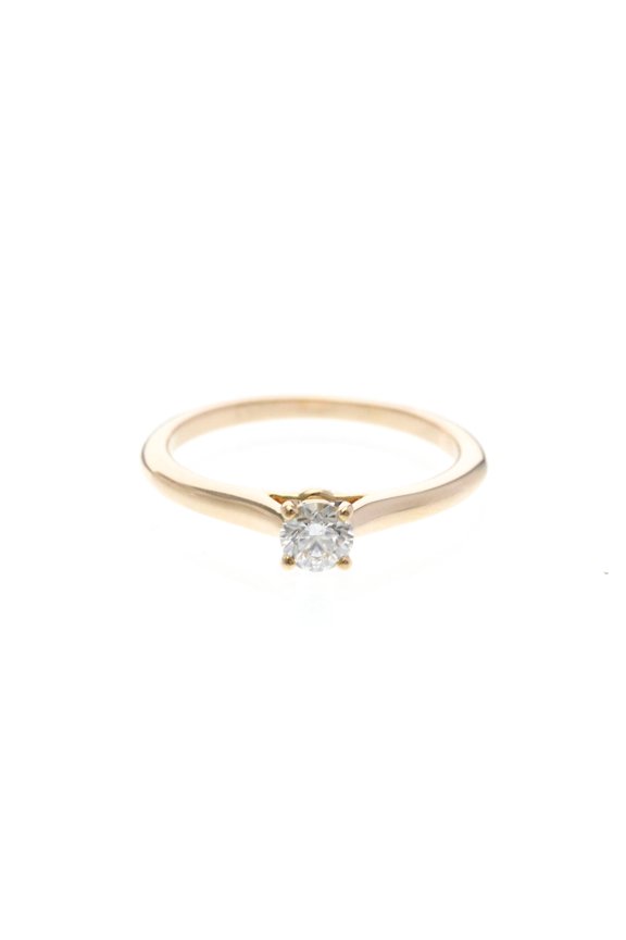 Pre-Owned Cartier 1895 Solitaire Diamond Ring Yellow Gold (18K) Fashion Diamond Band Ring Gold