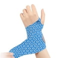 thumbnail image 2 of sunsanly Sports Wristband Ultra-Thin Carpal Tunnel Support Pain Relief Arthritis Tendonitis Wrist Brace Right And Left Hand Compression Elastic Wrist Wraps for Fitness Enthusiasts, 2 of 8