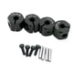 thumbnail image 3 of 8 de Rueda Hexagonales para Coche Teledirigido para SCX10 CC01, Accesorio para Vehículo Todoterreno, 3 of 9