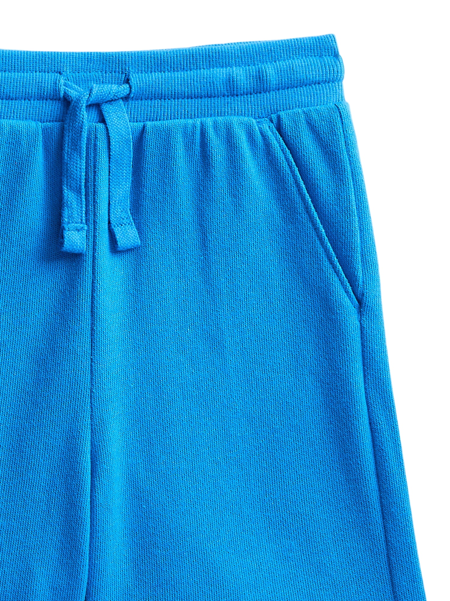 Wonder Nation Toddler Boys' French Terry Sleeveless Hoodie and Shorts Set, 2-Piece, Sizes 12M-5T
