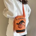 thumbnail image 4 of Bolso Hombro Bandolera Pequeño PU Halloween Calabaza Hobo Gran Capacidad, 4 of 9