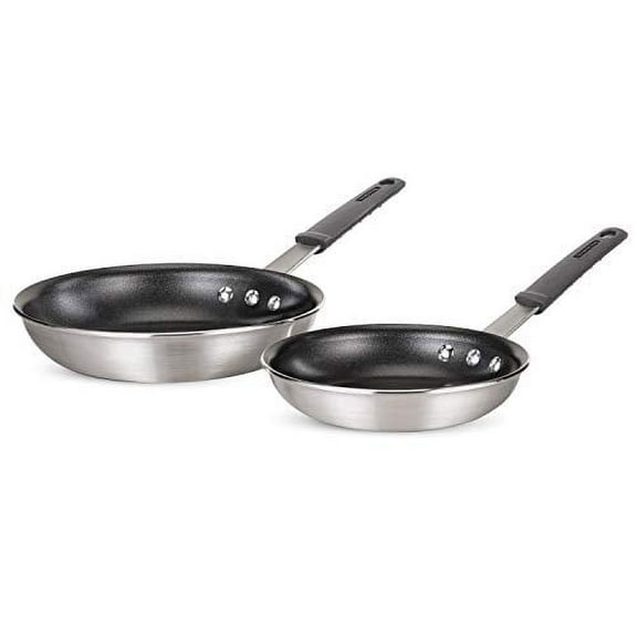 Tramontina 2-piece Fry Pan with Non-stick Silicone Grips