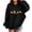 Black, variant on Hoodies for Boys 3D Galaxy Print Loose Pullover Hoodie Top Stylish Kids Boys Hoodies Size 4-5Y