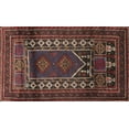 thumbnail image 1 of Ahgly Company Machine Washable Indoor Rectangle Traditional Brown Area Rugs, 3' x 5', 1 of 7