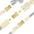 thumbnail image 2 of TSV 2pcs Garden Hose Shut Off Valve, Heavy Duty Brass Garden Hose Connector, 3/4" Thread, 2 of 5