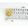 thumbnail image 5 of 14k Yellow Gold Classic Love Knot Stud Post Earrings, 5 of 5