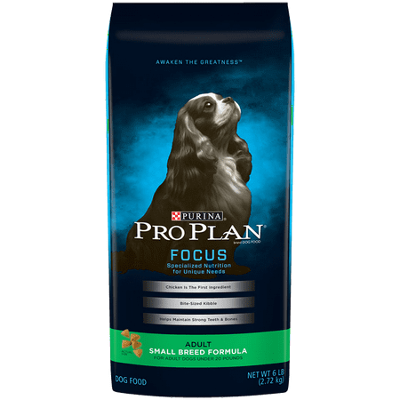 Purina Pro Plan FOCUS Small Breed Formula Adult Dry Dog Food - 6 lb.