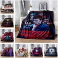 thumbnail image 2 of Horror American Drama Cosas Extrañas Manta Serie Franela Sofá Cama Dormitorio Niños Y Adultos Viaje Picnic A, 2 of 4