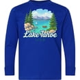 thumbnail image 3 of Inktastic Lake Tahoe Scenic View USA Long Sleeve Youth T-Shirt, 3 of 5