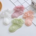 thumbnail image 4 of Calcetines de Bebé para Niña, Suaves Calcetines Elásticos y Ligeros de Encaje para el Día a Día Casual, 4 of 5