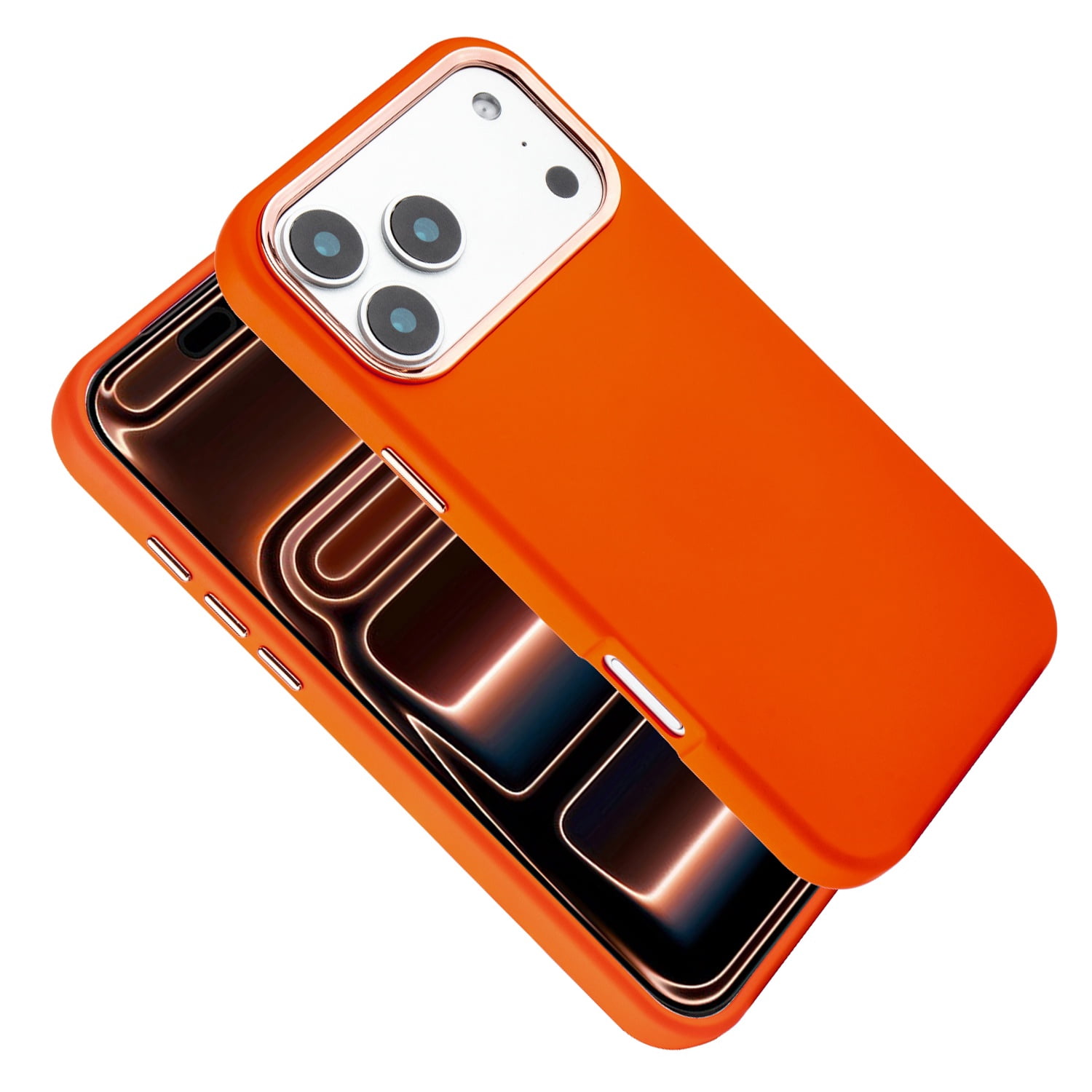 Tough Dual Layer Case for the iPhone 17 Pro - Orange