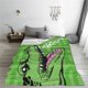 thumbnail image 5 of Balery CROCODILE HEAD Manta de Felpa Suave y Acogedora – Cobija de Franela Aterciopelada para Cama, Lavable y Cálida para Sofá, Mascotas, Transpirable-60"x50", 5 of 7