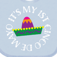 thumbnail image 4 of Inktastic 1st Cinco De Mayo Fiesta Sombrero Boys or Girls Baby Bib, 4 of 4