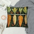 thumbnail image 2 of RUIYC  Easter Watercolor Carrots Pillow Covers Spring Holiday Throw Pillow Cover Farmhouse Cushion Case for Sofa Couch Chair Home Decoration, 2 of 5