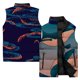 thumbnail image 3 of Ropa moderna y versátil para hombre Chaleco con estampado de peces personalizado a la moda Chalecos para hombre Chaleco cómodo y cálido a prueba de viento, 3 of 5