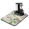 thumbnail image 1 of Absorbent Floral Dish Drying Mat - Decorative & Practical Addition to Your Kitchen - Reversible Design, 1 of 7