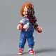 thumbnail image 5 of NECA Chucky serie de TV figura de acción de PVC, modelo coleccionable, juguete, 5 of 5