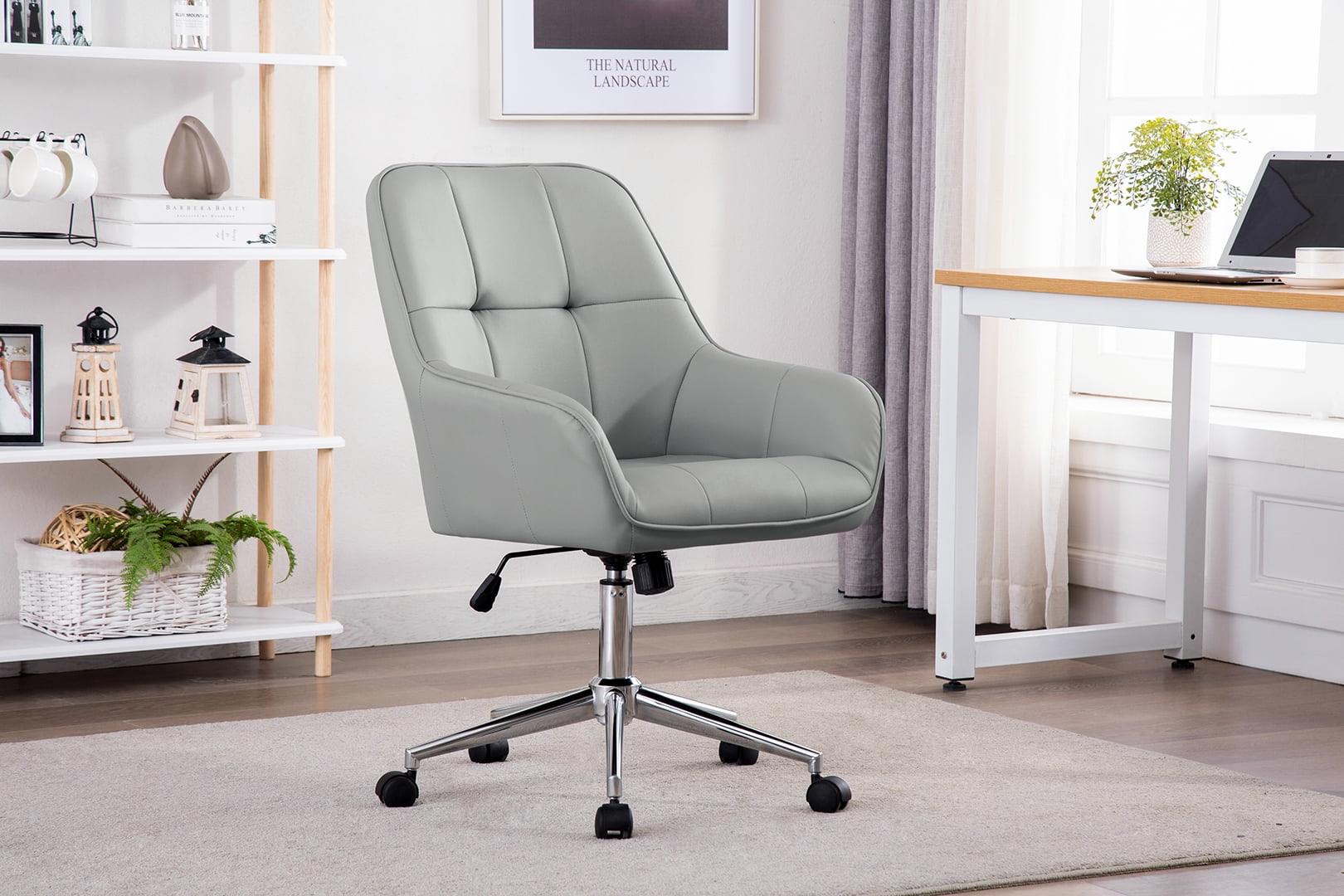Porthos Home Office Chair, Executive Office Chairs with Armrests