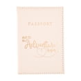 thumbnail image 3 of Monedero de pasaporte de PU, funda esencial para pasaportes de viaje, funda para tarjeta de identificación, funda para pasaporte Beige, 3 of 8