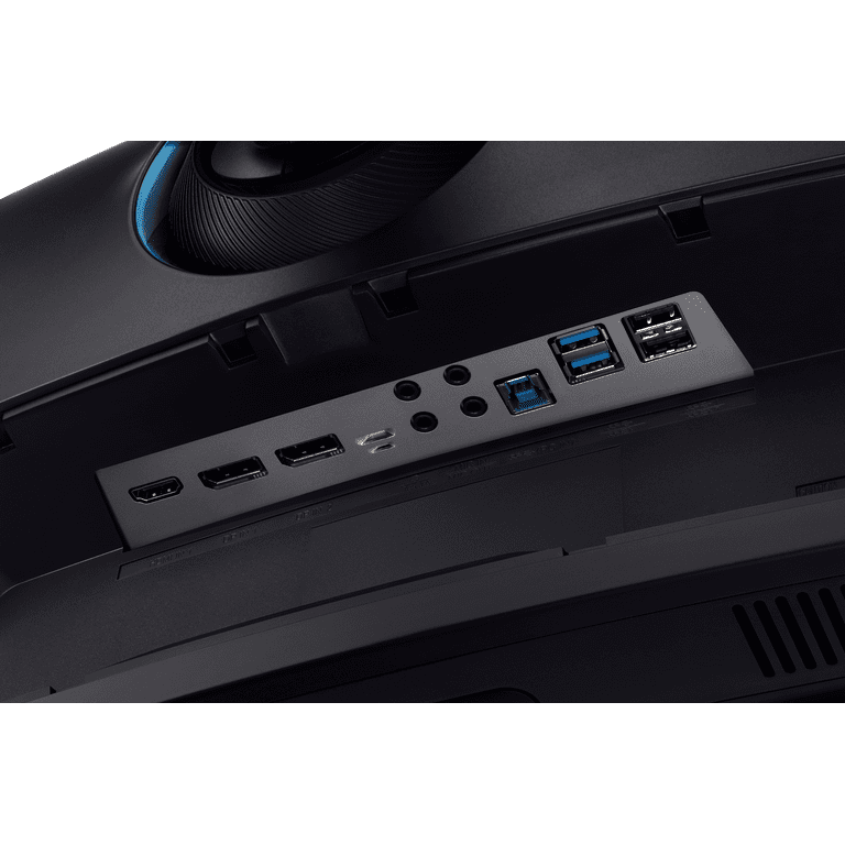 SAMSUNG 49 Class CRG9 Dual QHD (5,120 x 1,440) Curved QLED Gaming Monitor  LC49RG90SSNXZA 