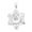 Floral Cut, variant on 925 Sterling Silver Flower Cut Pendant for Women Jewelry 2.05 Grams Birthday Christmas Gifts for Women