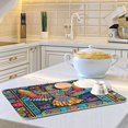 thumbnail image 6 of Yayeee Dish Drying Mat for Kitchen Counter 16"x18" Microfiber Absorbent Pad, Abstract Eagle, 6 of 7