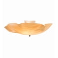thumbnail image 6 of Meyda Tiffany 194721 Metro Fusion 3 Light 20" Wide Semi-Flush Bowl Ceiling Fixture - White, 6 of 7