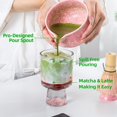 thumbnail image 4 of Set de batidores para matcha TEANAGOO, 7 unidades, cerámica rosa, 510 ml, 4 of 8