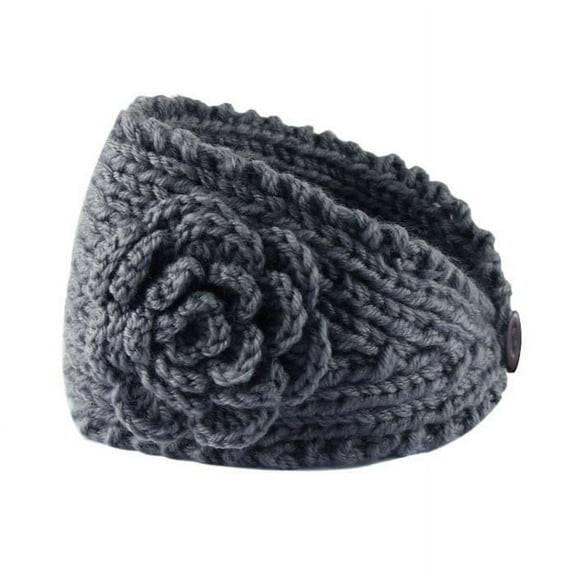 Rovga Women Girls Hair Accessories Fashion Women Crochet Headband Knit Hairband Flower Winter Ear Warmer Head Wrap