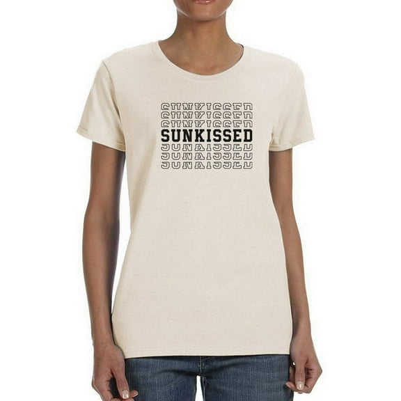 Sunkissed! Women T-Shirt, Female XX-Large