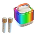 thumbnail image 2 of Bluetooth Small Speaker Dustproof Microphone Machine for Travel Outdoor Home with 2 microphone, 2 of 8