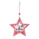 thumbnail image 1 of Inteprter Colgante de Diseño hueco Estrella Árbol de Navidad Adornos colgantes Placa Puerta Letrero Colgador Decoración Hogar Boda Regalos de Kits de decoración para fiestas Estrella Inteprter HA069600-03, 1 of 6