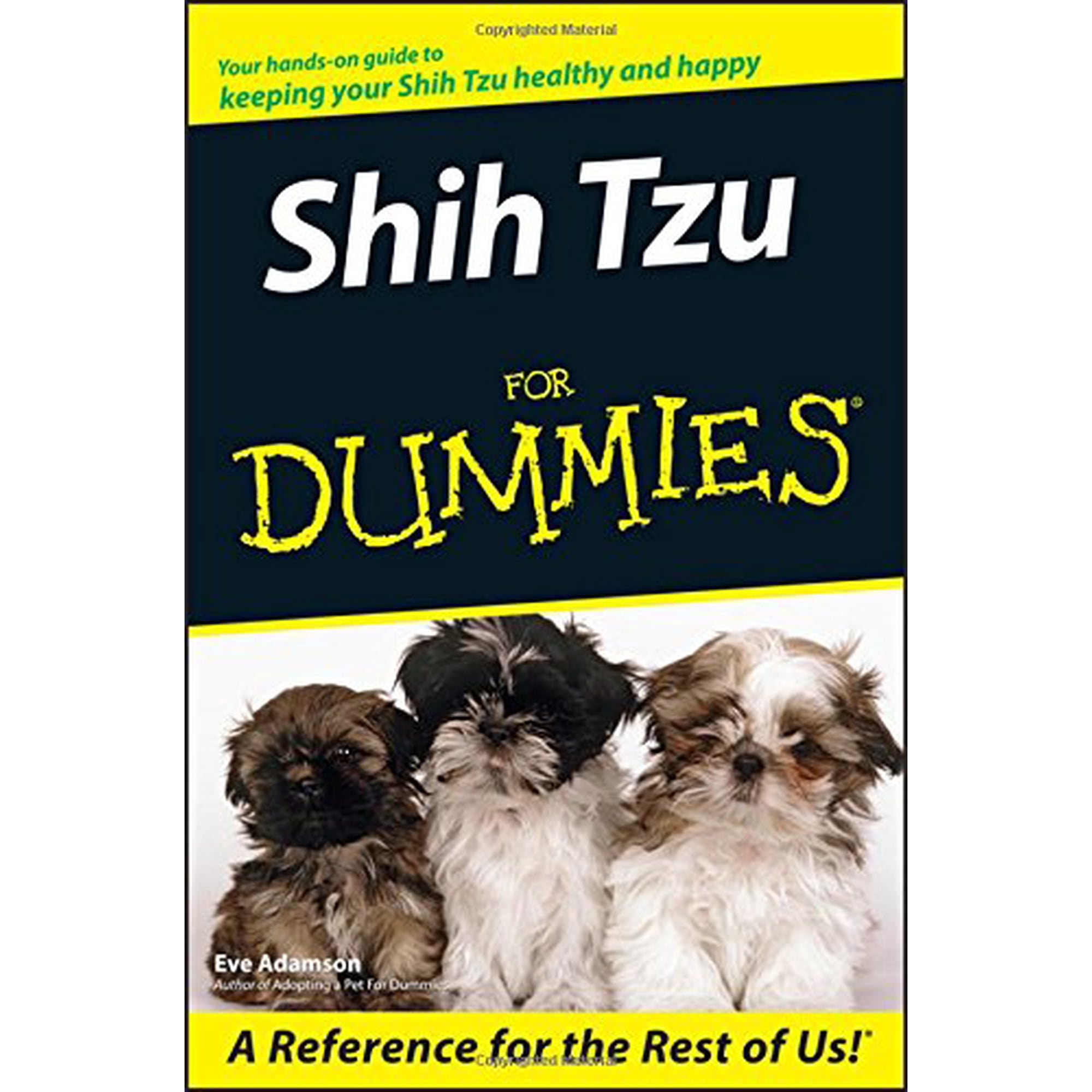 Shih Tzu for Dummies (Paperback) by Eve Adamson