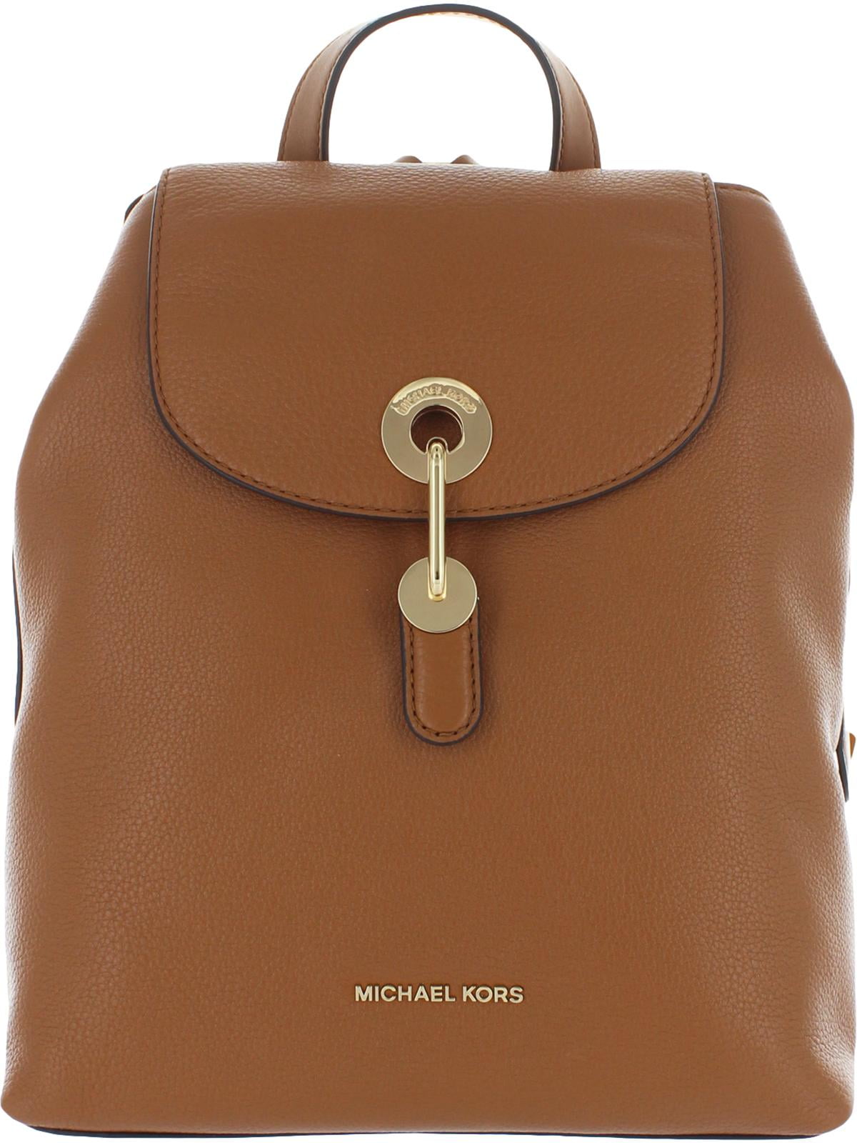 michael michael kors raven medium pebbled leather backpack