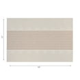 thumbnail image 3 of Maison Concepts Vinyl Placemat Diamond Band White - Set of 12 (12L X 18W X 1H), 3 of 3