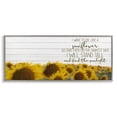 thumbnail image 5 of Stupell Industries Be Like A Sunflower Wood Texture Inspiring Word Design Botanical & Floral Painting Gray Framed Art Print Wall Art, 10 x 24, 5 of 5