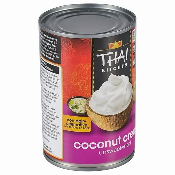 1x Thai Kitchen Gluten Free Unsweetened Coconut Cream, 13.66 fl oz
