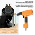 thumbnail image 4 of Air Nail Puller, Touch Sensitive Trigger 0.6-0.8Mpa Aluminum Alloy Body Pneumatic Nail Puller Heavy Duty Multifunction  for Fence Pallet, 4 of 7