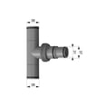 thumbnail image 3 of Conector para manguera de piscina 1,5 a 1,5 T Adaptador para manguera de piscina doble a prueba de fugas Piezas y accesorios de repuesto para piscinas elevadas y filtros de piscina, 3 of 4