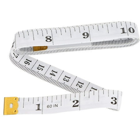 

Soft Tape Measure 150cm Tailor Double Sided Cloth Ruler Soft Tailor Tape Measure for Measuring Body | Sewing Tape | Inches & Cms