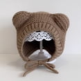 thumbnail image 2 of Yoyauz Baby Knit Winter Cap Baby Newborn Toddler Autumn Cute Earmuff Cotton Lined Beanie Suitable for Boys and Girls, 2 of 10