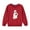 Red, variant on Odeerbi Kids Boys Girls Halloween Ghost Crewneck Sweatshirts Fall Winter Cotton Sweatshirt Kids Kids Cute Solid Color Halloween Print Long Sleeve Sweatshirts Top Kids Clothes Red