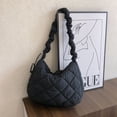 thumbnail image 2 of Bolso de mano plisado con diseño de nubes para mujer, novedad de 2025, informal, ligero, sencillo, de alta gama, con textura, para ir al trabajo o al trabajo., 2 of 5