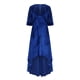 thumbnail image 4 of Puntoco Vestido De Manga Corta Con Cuello En V, Vestido Largo Con Lentejuelas De Media Manga Y Cuello En V De Color Sólido Para Mujer, Vestido De Noche Azul Xl, 4 of 6