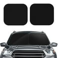 thumbnail image 2 of Fotbe 2-Piece Car Windshield Sun Shade | Sun Blocker for Car Windshield | Foldable Automotive Interior Accessories for Sun Protection-Medium, 2 of 7