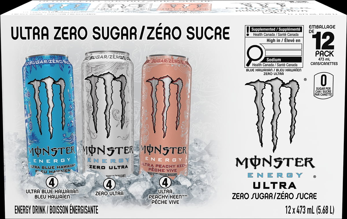 Monster Energy Ultra Variety 12X473ML